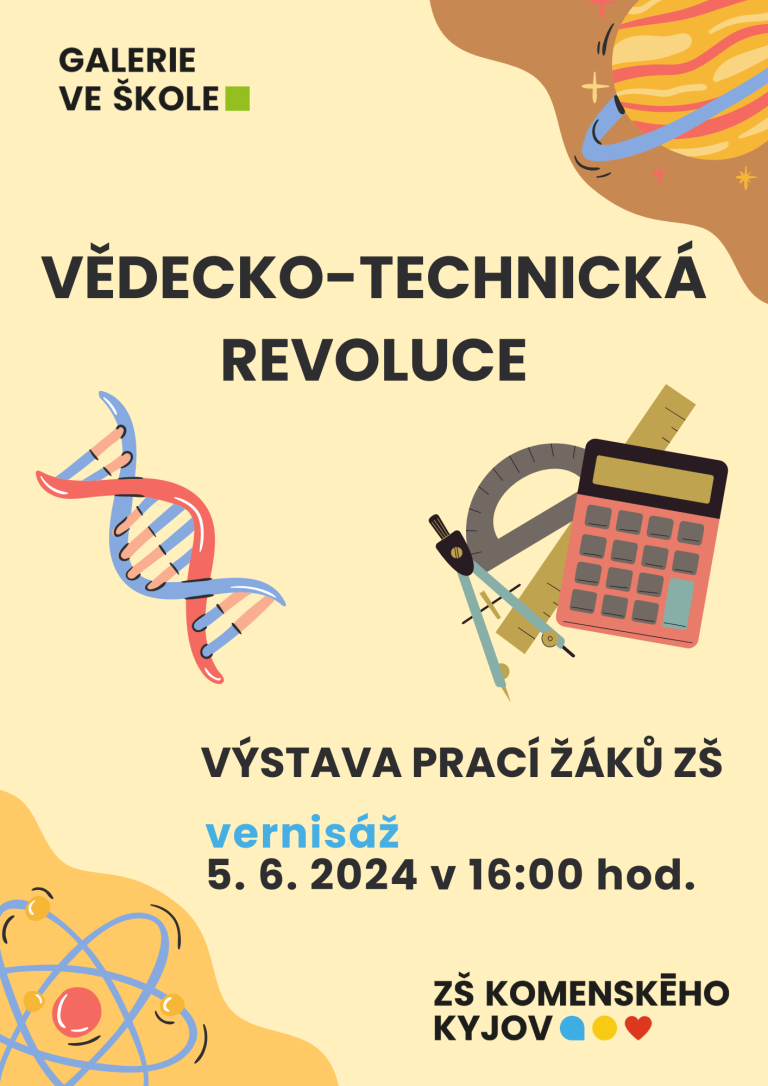 Plakát_Vědecko-technická revoluce